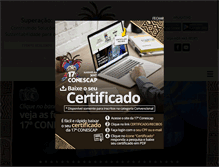 Tablet Screenshot of conescap.com.br